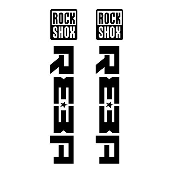 Adesivi per Auto e Moto: Set Forchette Rock Shox Reba