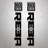 Adesivi per Auto e Moto: Set Forchette Rock Shox Reba 2
