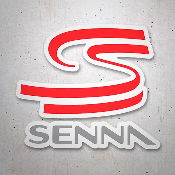 Adesivi per Auto e Moto: Emblema di Ayrton Senna