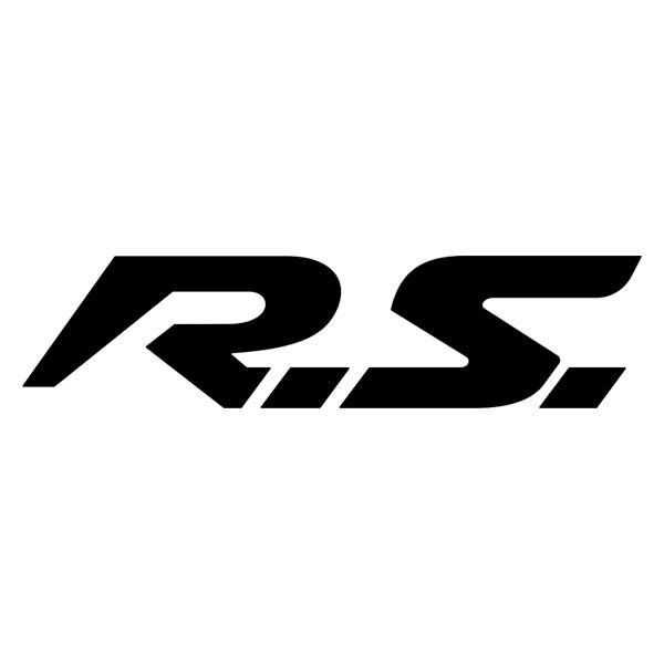 Adesivi per Auto e Moto: Renault R.S.