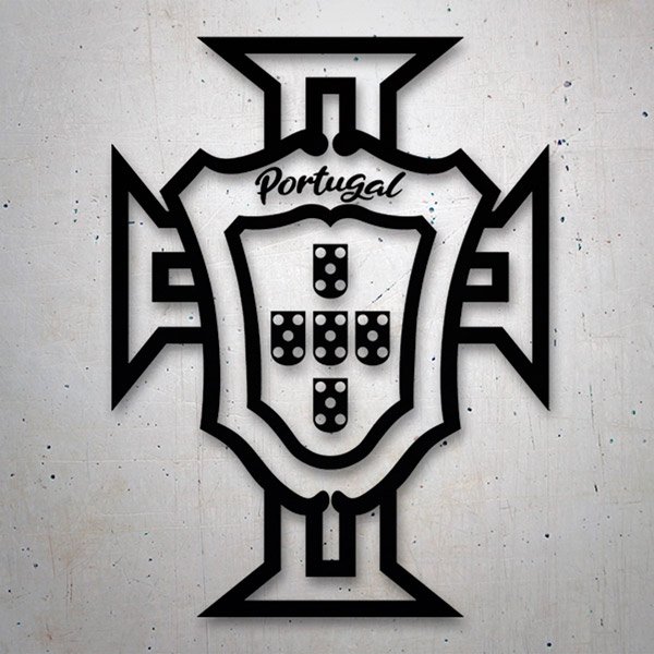 Adesivi per Auto e Moto: Emblema del Portogallo