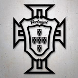 Adesivi per Auto e Moto: Emblema del Portogallo 2