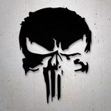 Adesivi per Auto e Moto: The Punisher, Dark Dise&ntilde;o Vinilo Decorativo 2