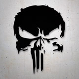 Adesivi per Auto e Moto: The Punisher, Dark 2