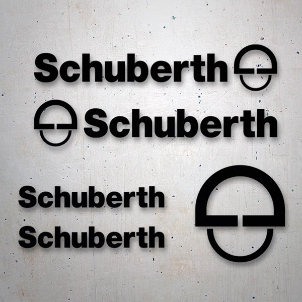 Adesivi per Auto e Moto: Set di Caschi Schuberth