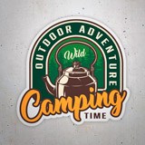 Adesivi per Auto e Moto: Camping Time 3