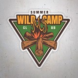 Adesivi per Auto e Moto: Summer Wild Camp Club 3