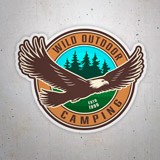 Adesivi per Auto e Moto: Wild Outdoor Camping 3
