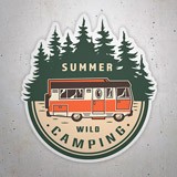 Adesivi per Auto e Moto: Summer Wild Camping 3