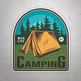 Adesivi per Auto e Moto: Camping Wild Life 91 3