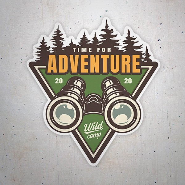Adesivi per Auto e Moto: Time for Adventure