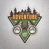 Adesivi per Auto e Moto: Time for Adventure 3