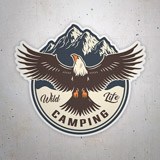 Adesivi per Auto e Moto: Wild Life Camping 3