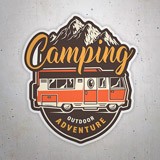Adesivi per Auto e Moto: Camping Outdoor Adventure 3