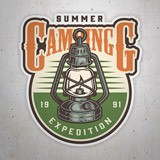 Adesivi per Auto e Moto: Summer Camping Expedition 3