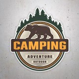 Adesivi per Auto e Moto: Camping Adventure Outdoor 3