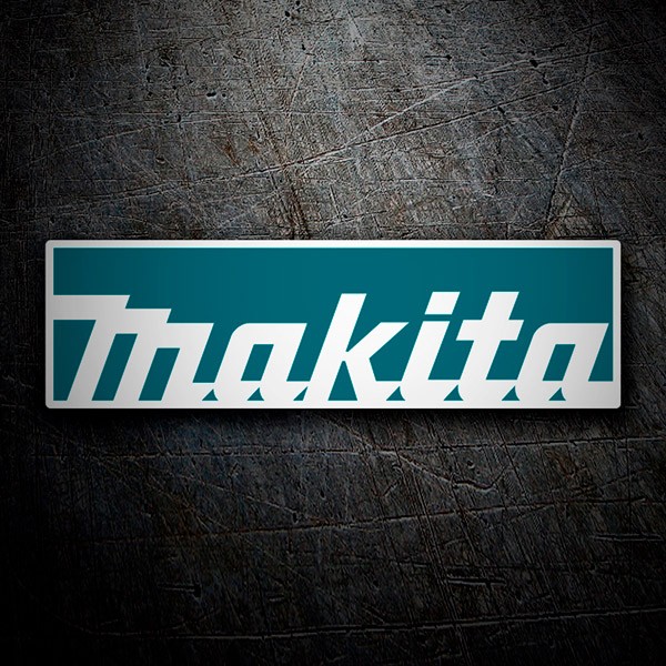 Adesivi per Auto e Moto: Makita Turchese