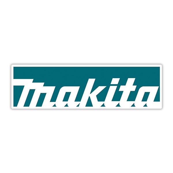 Adesivi per Auto e Moto: Makita Turchese