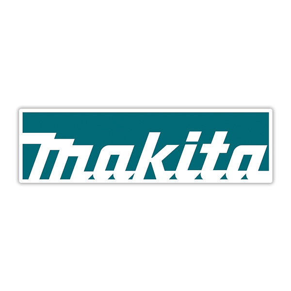 Adesivi per Auto e Moto: Makita Turchese 0