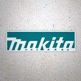 Adesivi per Auto e Moto: Makita Turchese 3