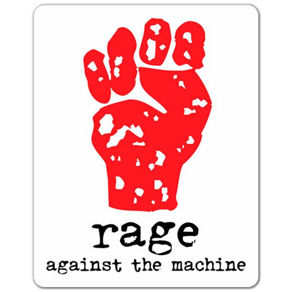 Adesivi per Auto e Moto: Rage Against the Machine