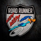 Adesivi per Auto e Moto: Road Runner Stemma 3