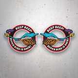 Adesivi per Auto e Moto: Correcaminos, Super Bird is Back! 3