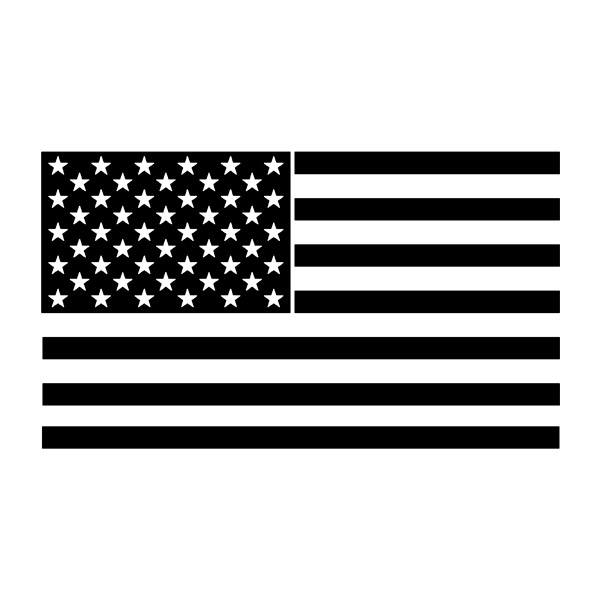 Adesivi per Auto e Moto: Bandiera degli Stati Uniti II