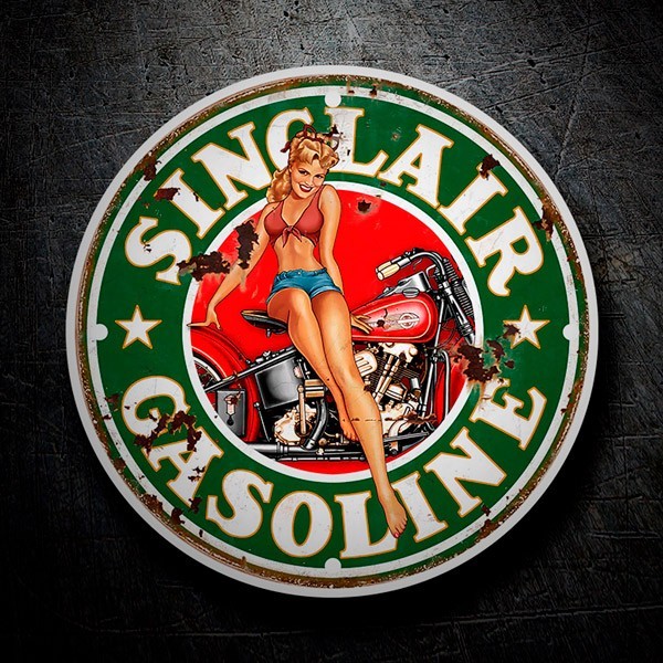 Adesivi per Auto e Moto: Sinclair Gasoline