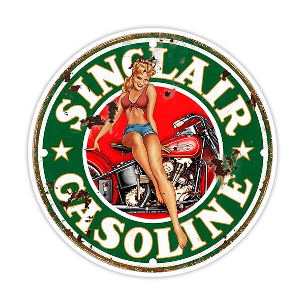 Adesivi per Auto e Moto: Sinclair Gasoline