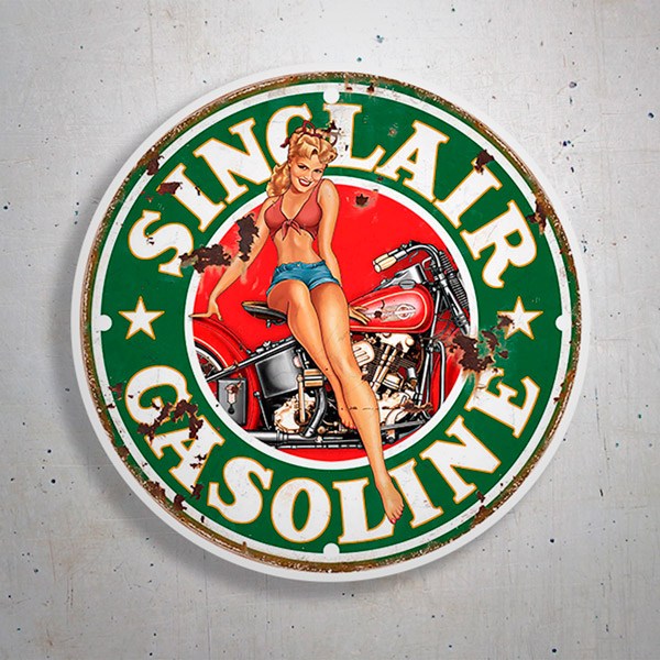 Adesivi per Auto e Moto: Sinclair Gasoline