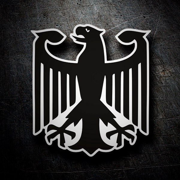 Adesivi per Auto e Moto: Aquila dello stemma tedesco