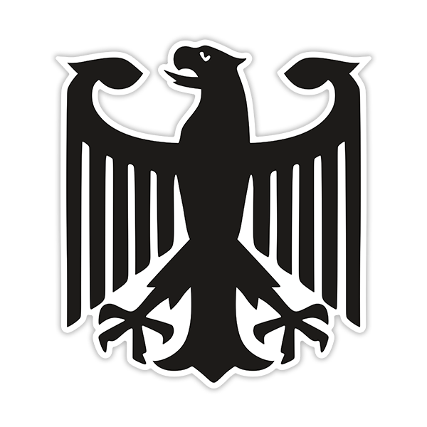 Adesivi per Auto e Moto: Aquila dello stemma tedesco