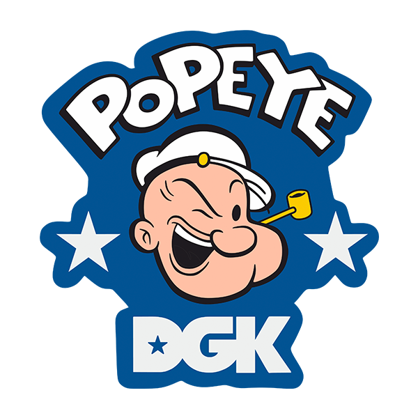 Adesivi per Auto e Moto: Popeye DGK 0