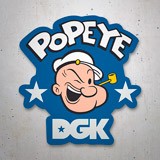 Adesivi per Auto e Moto: Popeye DGK 3