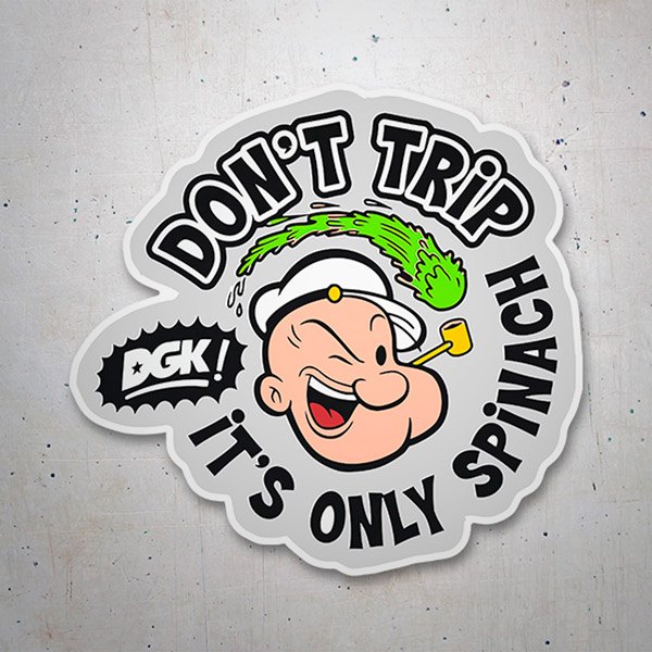 Adesivi per Auto e Moto: Popeye Dont Trip