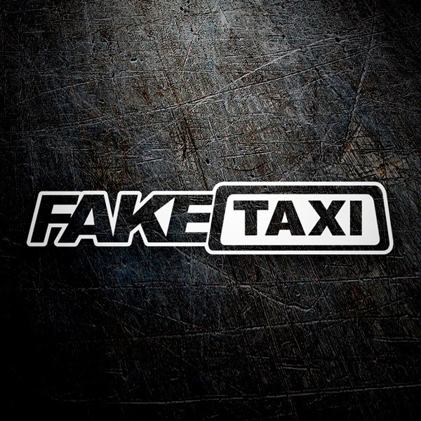 Adesivi per Auto e Moto: Fake Taxi