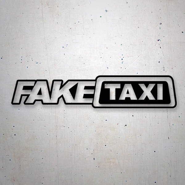 Adesivi per Auto e Moto: Fake Taxi