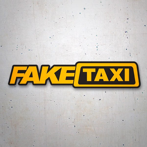 Adesivi per Auto e Moto: Fake Taxi II 1