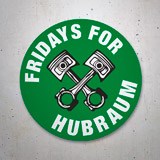 Adesivi per Auto e Moto: Fridays for Hubraum 3
