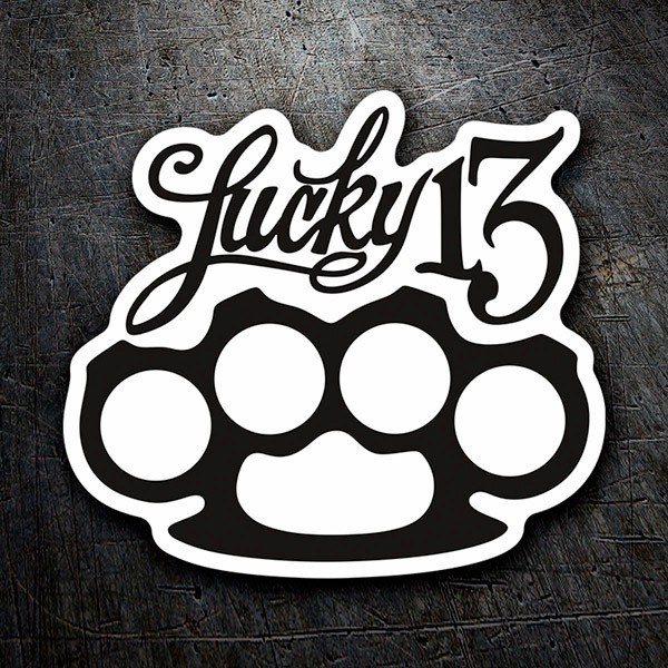 Adesivi per Auto e Moto: Lucky 13 Bobber