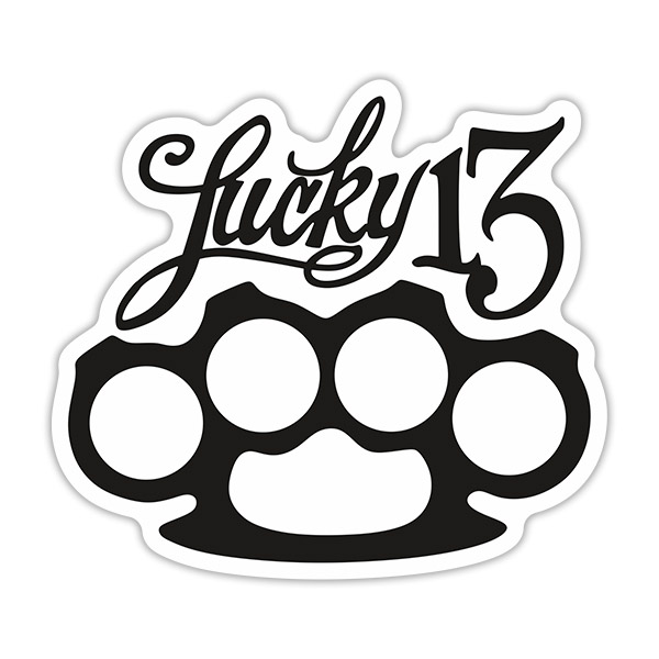 Adesivi per Auto e Moto: Lucky 13 Bobber