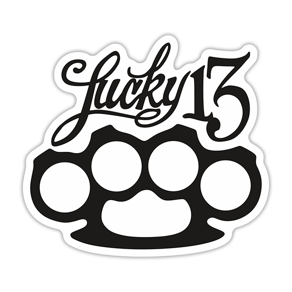 Adesivi per Auto e Moto: Lucky 13