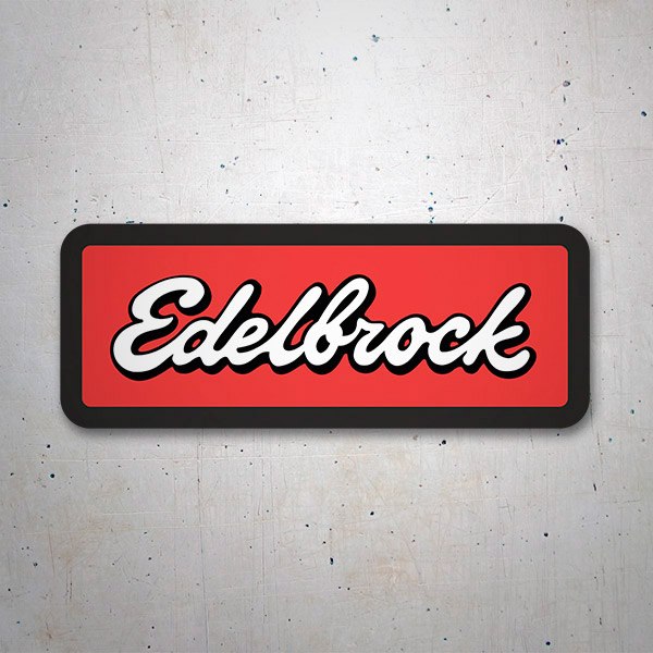 Adesivi per Auto e Moto: Edelbrock 1