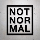 Adesivi per Auto e Moto: Not Normal 2