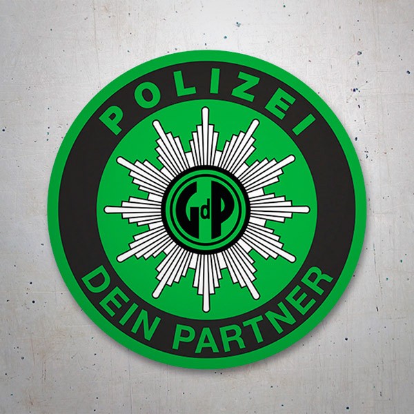 Adesivi per Auto e Moto: Polizei dein Partner