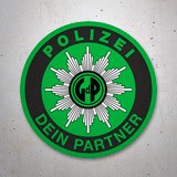 Adesivi per Auto e Moto: Polizei dein Partner 3