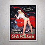 Adesivi per Auto e Moto: Grease Monkey Garage 3
