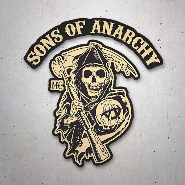 Adesivi per Auto e Moto: Sons Of Anarchy 1