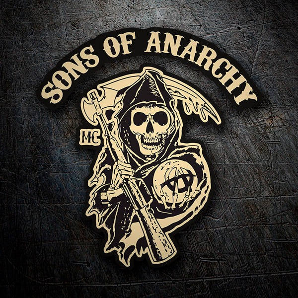 Adesivi per Auto e Moto: Sons Of Anarchy